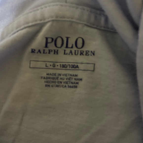 Light blue Ralph Lauren polo hoodie - Picture 2 of 2